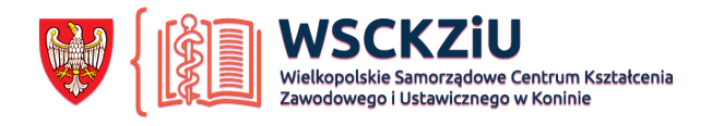 Logo e-WSCKZiU w Koninie